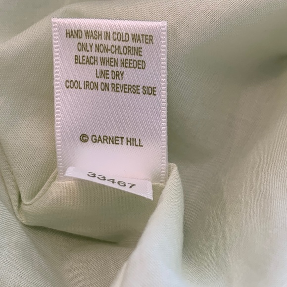 Garnet Hill Mini Skirt with lace and ribbon Size 10 - Picture 6 of 10